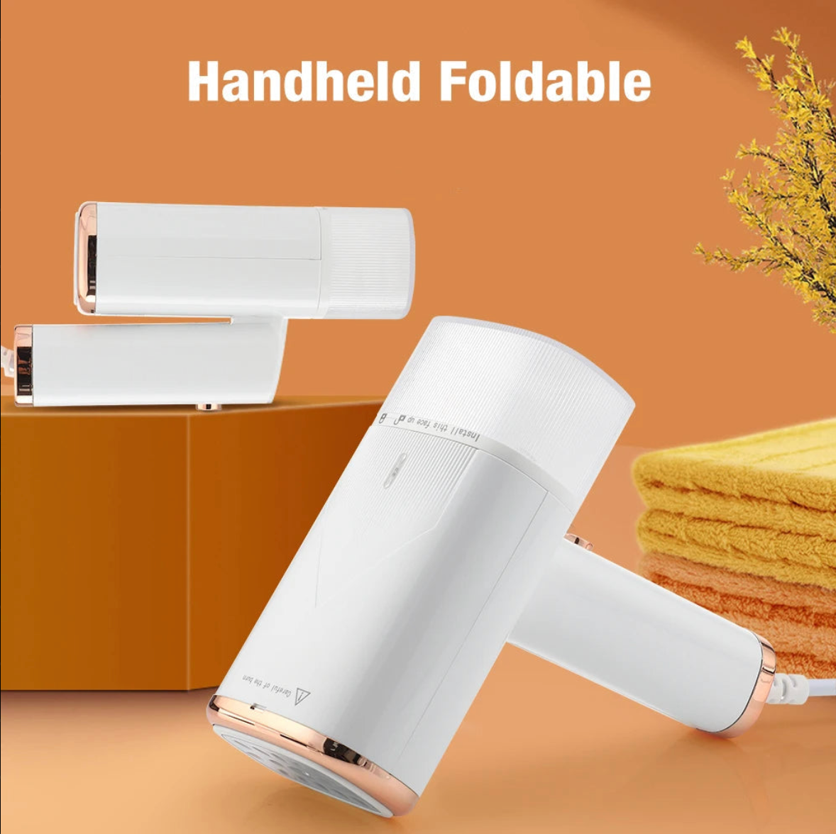 ZapSteam™- Compact Travel Steamer